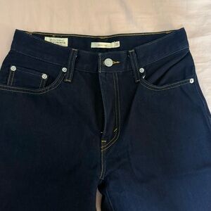 Levi's Women's Dark Blue Baggy Jeans